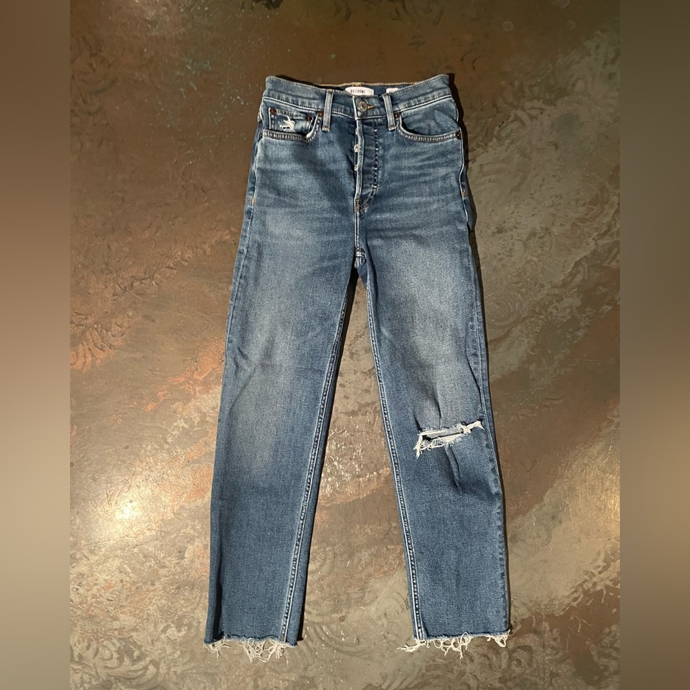 Re/Done Classic Blue Denim